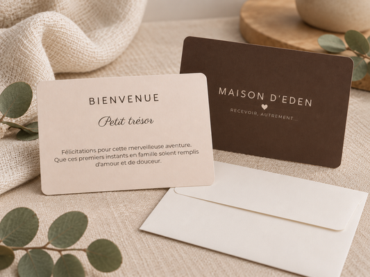 Coffret bienvenue bébé — Essentiels naissance