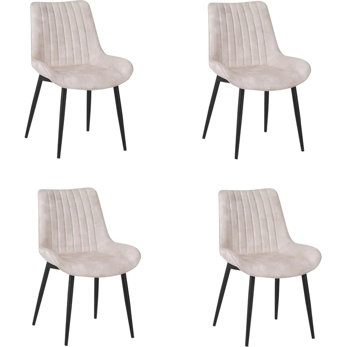 Lot de 4 chaises Aurora