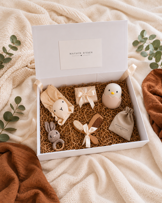 Coffret bienvenue bébé — Essentiels naissance